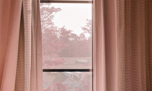 Pink Blackout Curtains