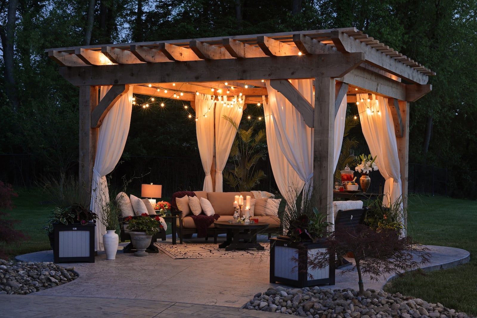 how-to-add-curtains-to-gazebo