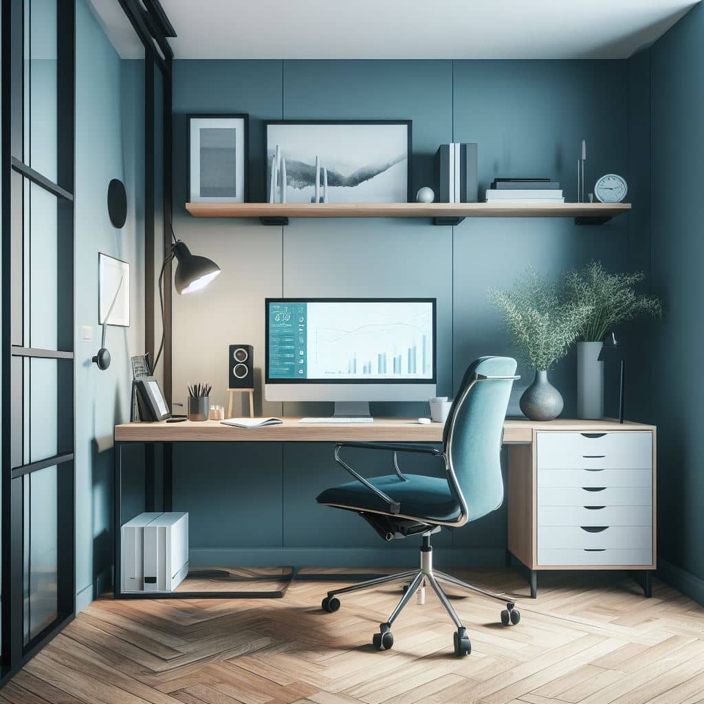 5 Home Office Colors That Boost Focus