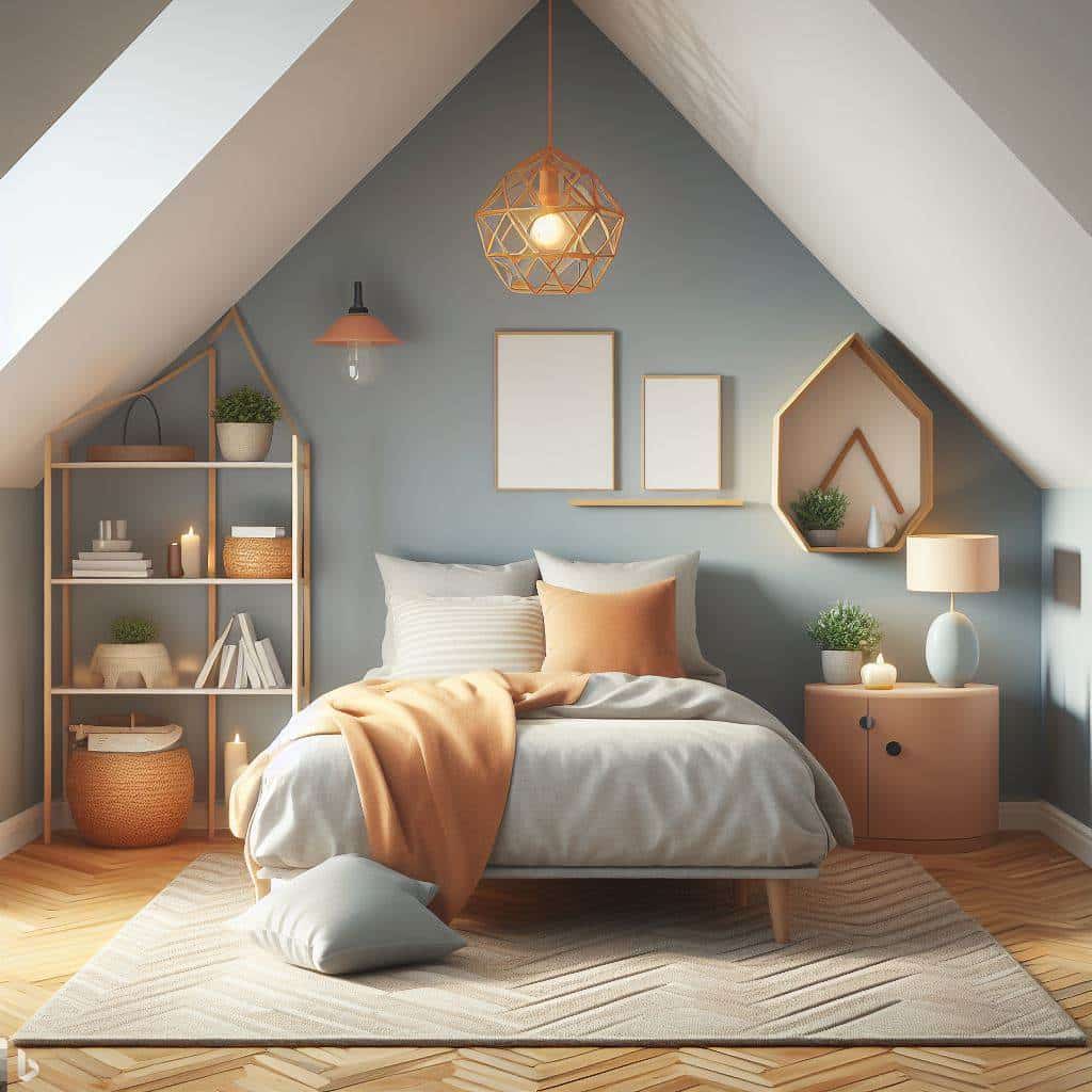 colors for a tiny attic room