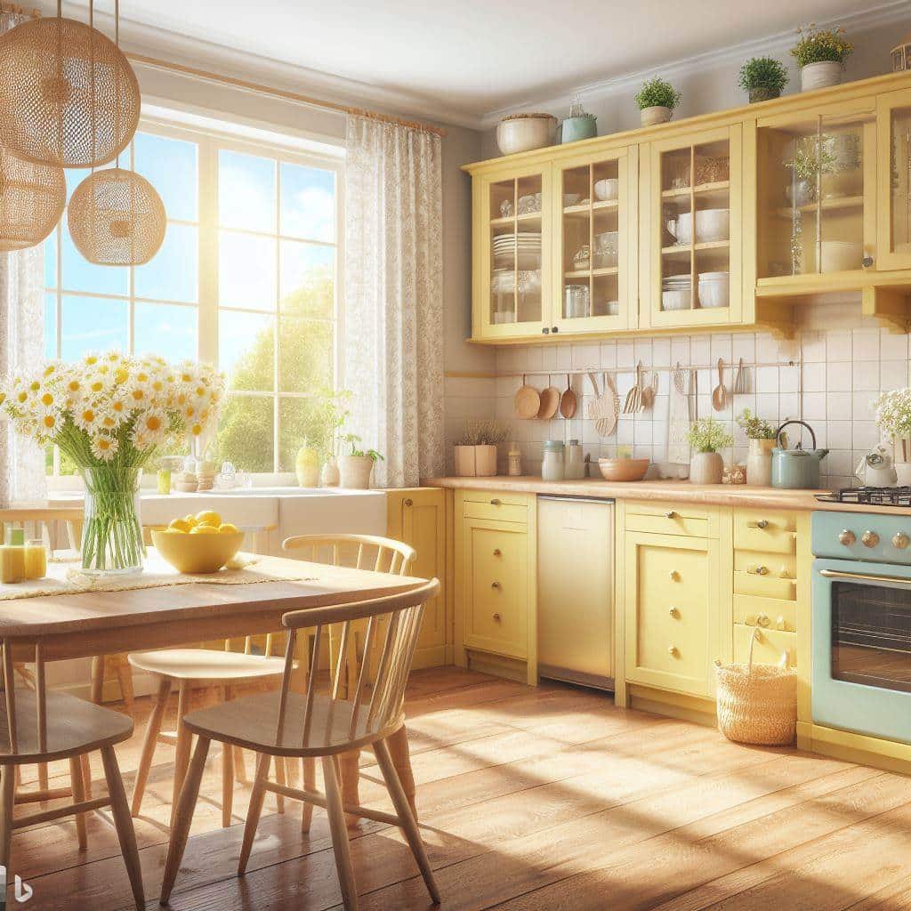 3 Colors for a Cheery Kitchen